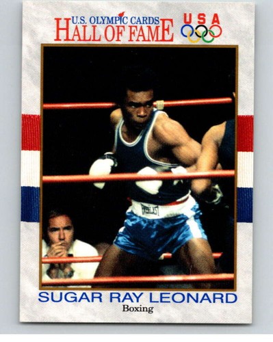 1991 Impel U.S. Olympic Hall of Fame #29 Sugar Ray LeonardV66526 - Picture 1 of 2