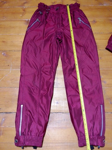 90s Vintage Spyder Women 14(fit Men) 2 Piece Vintage Snomobile Snowboarding Ski - Picture 7 of 24