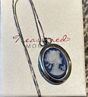 Necklace - Silver Locket Treasured Moments Cameo Locket