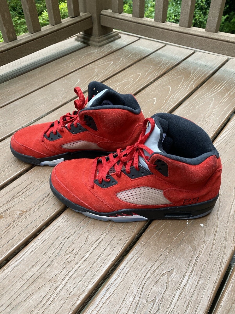 Black Release Date Air Jordan Raging Bull 5's Size 13 Air Jordan