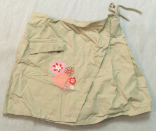GENEVIEVE LAPIERRE GIRLS WRAP SKIRT SKORT WITH BUILT SHORTS SIZE 6X
