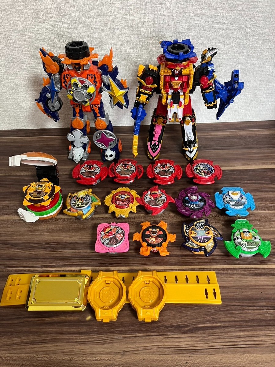Power Rangers Ninja Steel Ninninger Megazord Mopher set Bundle