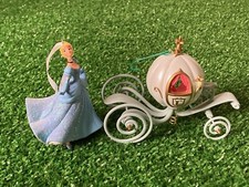 Disney Store Cinderella  Carriage VTG Ballgown Christmas Ornament 1998 Repair