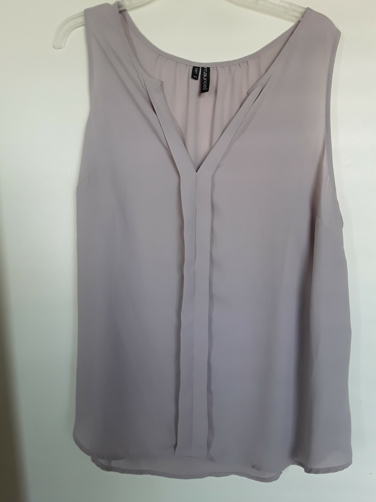 Maurices Mauve Tank Top Blouse Size 1