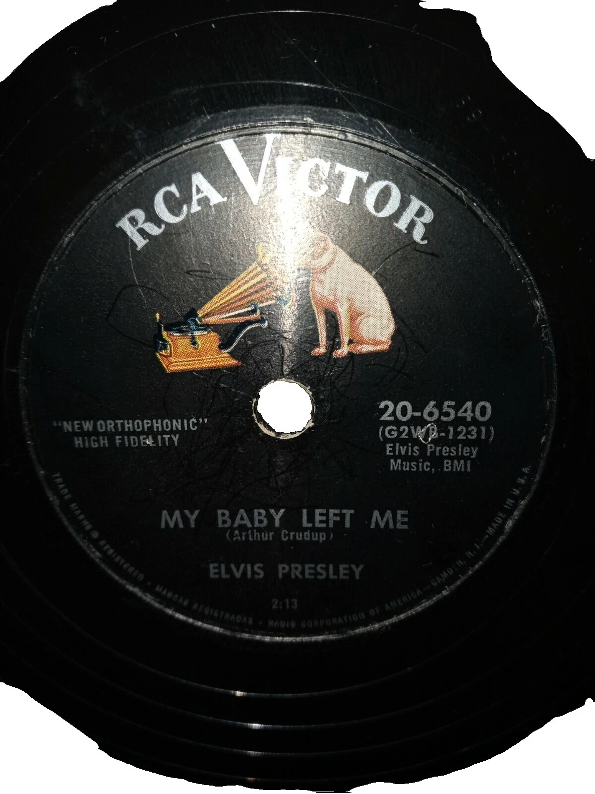 Elvis Presley Rock discos de vinilo de 78 RPM