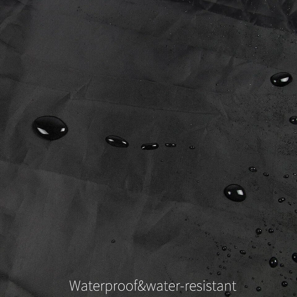 2 x Fundas de asiento de coche delanteras negras impermeables para Seat Ibiza Toledo León Alhambra Foto 4 de 4