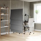 New UMBRA Anywhere Blind Room Divider Partition Privacy Screen Seperator Grey