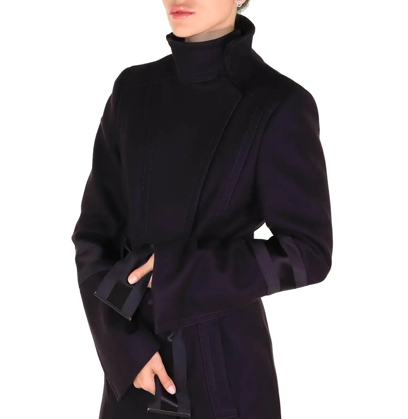 2004 Tom Ford for Gucci Wool Coat - image 5