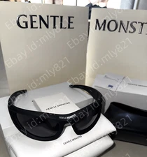 New Mugler X GentleMonster Spiral 02 M01 Sunglasses Black Brand