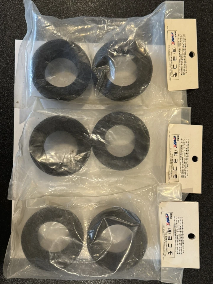 3 juegos de neumáticos esponja traseros Team Yokomo NIP TR-2 0 Foto 2 de 3