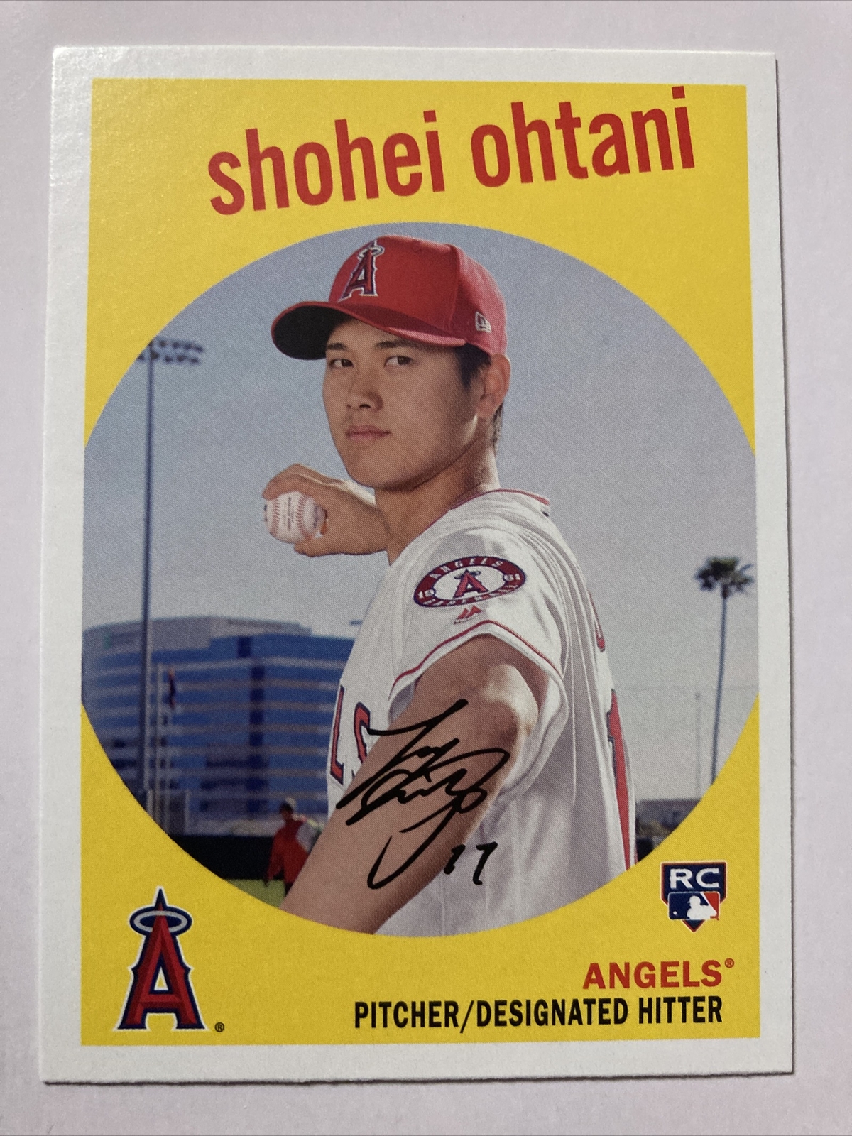 大谷翔平 2018 Topps Rookie of theYear ROTY3
