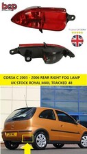VAUXHALL CORSA C 2003 – 2006 REAR BOTTOM FOG LIGHT LAMP RIGHT DRIVER SIDE NEW 