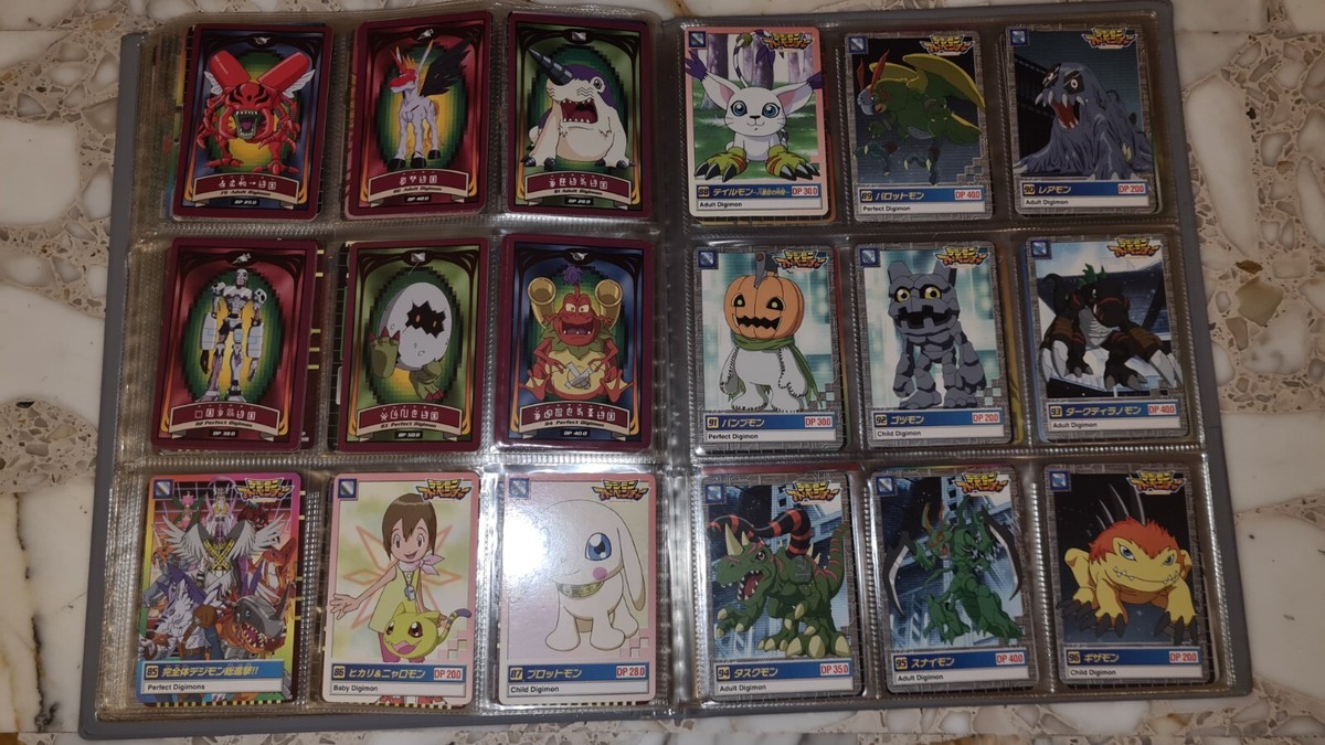 Digimon Adventure Carddass Part 3 Prism & Non-Holo Set | eBay