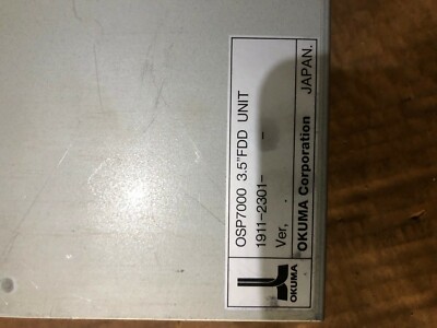 OKUMA DISK DRIVE UNIT OSP7000 3.5