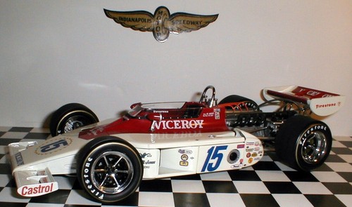 CAROUSEL 1 1/18 1974 INDIANAPOLIS 500 AL UNSER SR. AAR EAGLE VICEROY