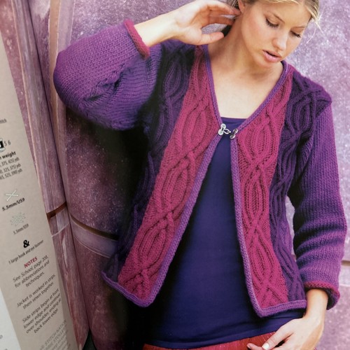 KNITTER'S MAGAZINE TEXTURE AND FORM KNITTING PATTERN K100 Fall 2010 - Picture 13 of 18