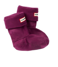 Hunter Big Kids Fleece Welly Boot Socks Violet Size XL 5911