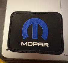 Mopar Embroidered Patch Dodge Hemi Srt Rt 3.5 Wide X 2.5 High Sew On Only Mopar Embroidered Patch Dodge Hemi Srt Rt 3.5 Wide X 2.5 High Sew On Only