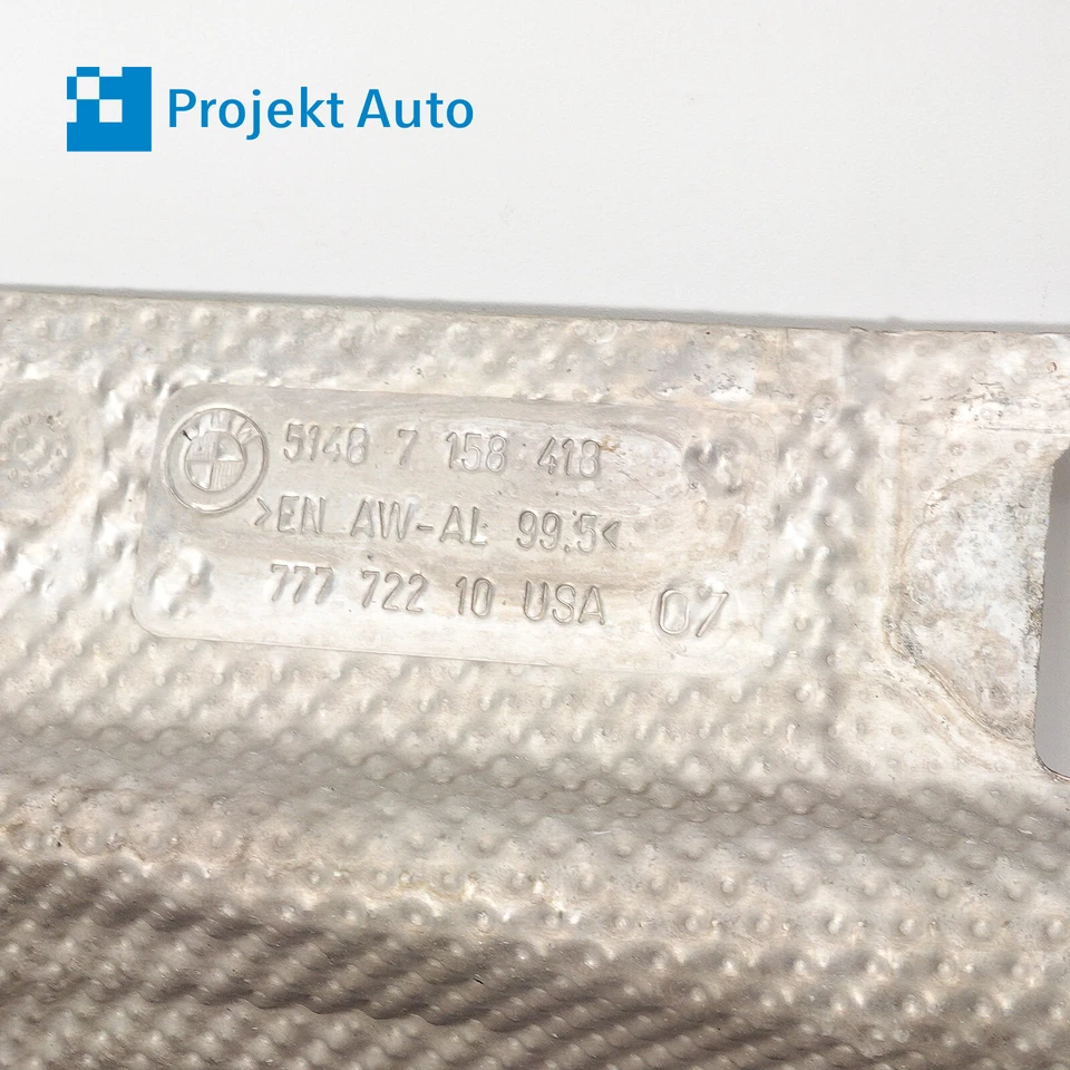 07-19 OEM BMW Front Right Heat Shield X5 X6 7158418 E70 F15 F85 E71 F16 F86 - Image 4 of 4