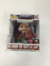 New Funko Pop! Rides HE-MAN ON BATTLE CAT #84 Flocked Target Limited Edition