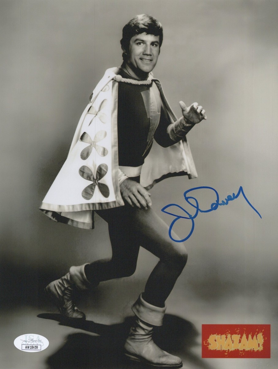 na-sya様打ち合わせページ JOHN DAVEY Hand Signed SHAZAM! 8x10 Photo Captain Marvel Autograph