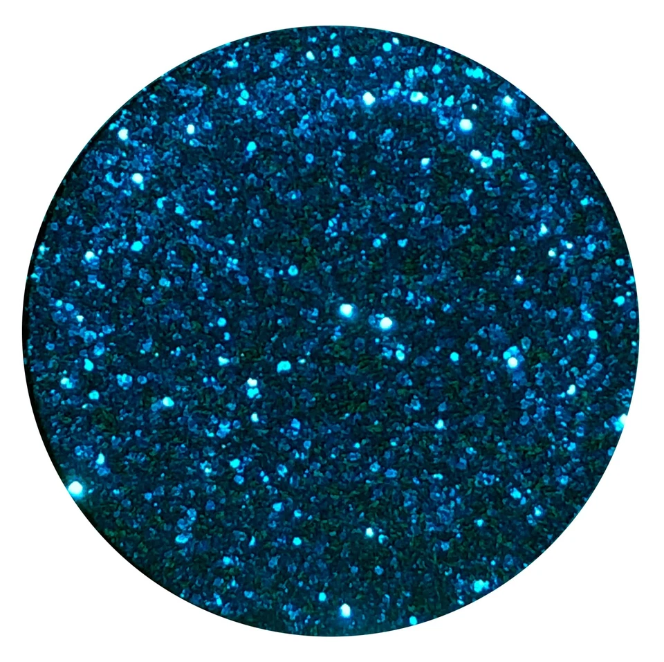 Blakes Metal Flake .015 Tahitian Teal Hot Rod trabajo de pintura personalizado automotriz 5 oz Foto 2 de 2