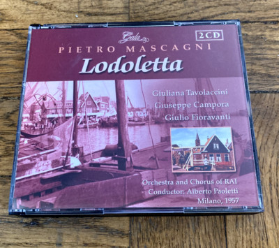 Lodoletta by Pietro Mascagni 2 CD Set Tavolaccini, Campora, Fioravanti IMPORT