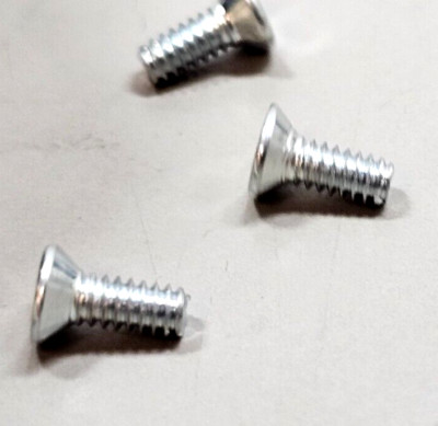 100PCS 90920A271 Steel Torx Flat Head Screws 4-40 5/16'' Length, Zinc Plated