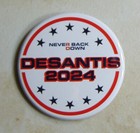 Ron DeSantis 2024 campaign pin button political