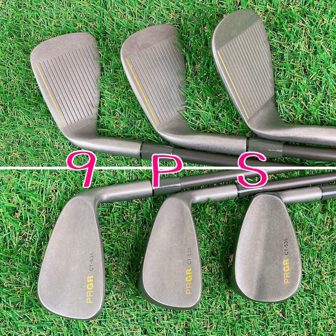 PRGR Women s CT 535 Iron Set A Muscle Back Famous Instrument Irons eBay