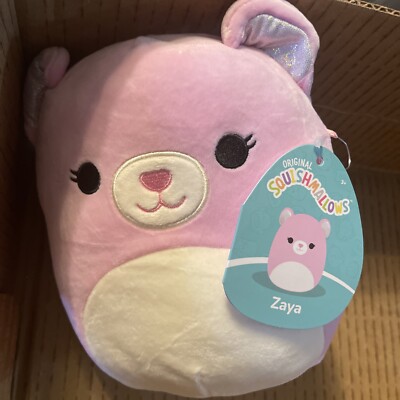 Squishmallow 8  ZAYA PINK BEAR