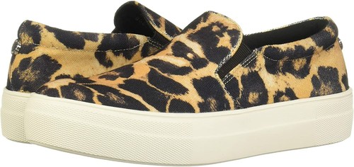 leopard steve madden slip ons
