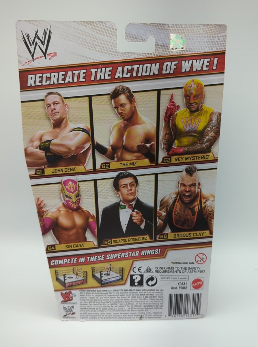 TRiNiDAD RICARDO The  ロイヤルリカルド WWE Basic Superstar Series #65 Ricardo Rodriguez | eBay