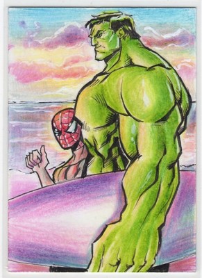 2018 Island Dreams 8 Anything Goes Eduardo Souza Sketch Card