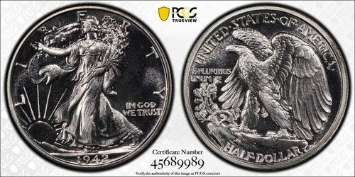 1942 P PCGS PR66 - US Mint SILVER Proof 5 Coin Complete Set #47574A - Picture 14 of 16