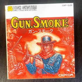 Gun. Smoke Nintendo famicom Disk System Capcom 1988 CAP-GUN Japanese Version