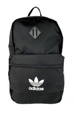 ADIDAS Originals Base Black White Stripes Big Backpack Computer School Travel
