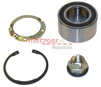 1X Metzger Radlagersatz Vorne Beidseitig FüR Renault Clio III BR0/1 CR0/1