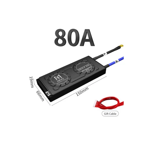 7s 24V Smart BMS Li-ION Batterie Schutzplatine Gleicher Port mit Balance+Kabel
