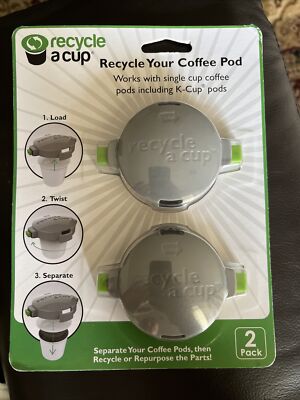 Medelco Recycle-A-Cup – Reusable K-Cup Pod For Single Serve Coffee (4-Pack)