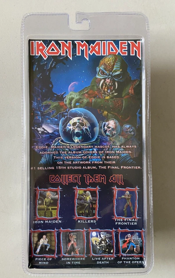 Figura de acción NECA Iron Maiden Eddie The Final Frontier portada de álbum Foto 3 de 4