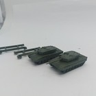 2 Stk. Roco Spur N Panzer Leopard 2 mit Aufnahme