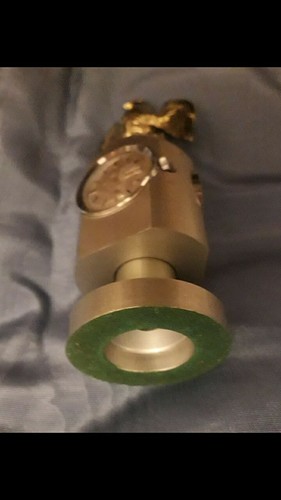 OROLOGIO - BAROMETRO - TERMOMETRO GIREVOLE DA SCRIVANIA IN STILE FUTURISTA - Picture 8 of 11