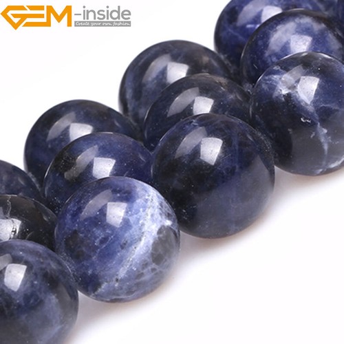 Wholesale Natural Gemstones 6mm Round Spacer Beads For Jewellery Making 15" UK - Picture 732 of 851