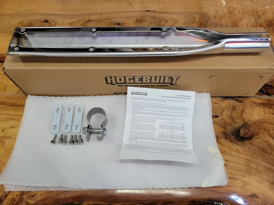 hodgebuilt universal stainless half full fender mounting bracket 12 gauge mq2012 - Image 3 of 4