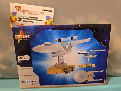 Star Trek USS Enterprise NCC 1701 Small Scale Building Blocks 106 Pieces - Picture 2 of 2