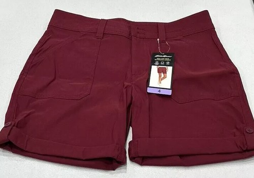 Bermudas para mujer Eddie Bauer con dobladillo enrollado, pantalones cortos Eddie Bauer, - Imagen 11 de 25