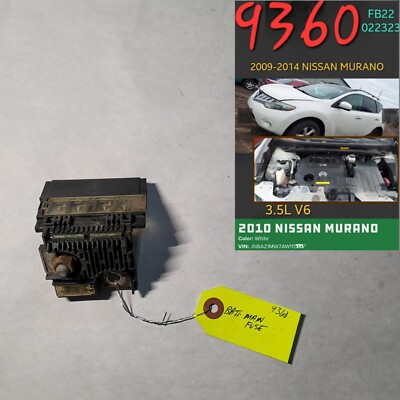   OEM 2009-2014 NISSAN MURANO BATTERY MAIN FUSE  