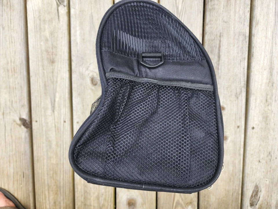 Bolsa de transporte segura para viajes para mascotas pequeña 16x9x11,5 NUEVA con etiquetas aviones coches viaje Foto 4 de 4