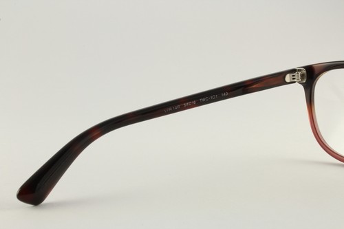 Authentic Prada VPR 14R TWC-1O1 54mm Red Havana Cat Eye Glasses Frames Italy - Picture 4 of 5